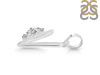 Cubic Zirconia Alphabet V Pendant CUZ-RDA-22.