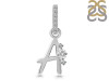 Cubic Zirconia Alphabet A Pendant CUZ-RDA-27.