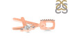 Cubic Zirconia Alphabet A Pendant CUZ-RDA-27.