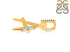 Cubic Zirconia Alphabet A Pendant CUZ-RDA-27.