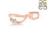 Cubic Zirconia Alphabet D Pendant CUZ-RDA-30.