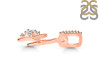 Cubic Zirconia Alphabet H Pendant CUZ-RDA-34.
