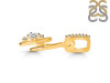 Cubic Zirconia Alphabet H Pendant CUZ-RDA-34.