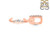 Cubic Zirconia Alphabet J Pendant CUZ-RDA-36.