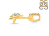 Cubic Zirconia Alphabet K Pendant CUZ-RDA-37.