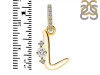 Cubic Zirconia Alphabet L Pendant CUZ-RDA-38.