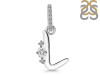 Cubic Zirconia Alphabet L Pendant CUZ-RDA-38.