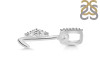 Cubic Zirconia Alphabet L Pendant CUZ-RDA-38.