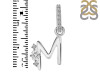 Cubic Zirconia Alphabet M Pendant CUZ-RDA-39.