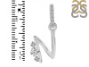 Cubic Zirconia Alphabet N Pendant CUZ-RDA-40.