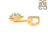 Cubic Zirconia Alphabet N Pendant CUZ-RDA-40.