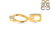Cubic Zirconia Alphabet O Pendant CUZ-RDA-41.