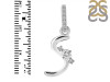 Cubic Zirconia Alphabet S Pendant CUZ-RDA-45.
