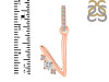 Cubic Zirconia Alphabet V Pendant CUZ-RDA-48.