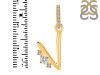 Cubic Zirconia Alphabet V Pendant CUZ-RDA-48.