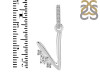 Cubic Zirconia Alphabet V Pendant CUZ-RDA-48.