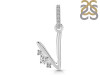 Cubic Zirconia Alphabet V Pendant CUZ-RDA-48.