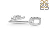 Cubic Zirconia Alphabet V Pendant CUZ-RDA-48.