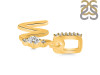 Cubic Zirconia Alphabet W Pendant CUZ-RDA-49.