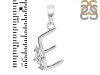 Cubic Zirconia Alphabet E Pendant CUZ-RDA-5.