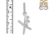 Cubic Zirconia Alphabet X Pendant CUZ-RDA-50.