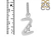 Cubic Zirconia Alphabet Z Pendant CUZ-RDA-52.