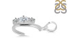 Cubic Zirconia Alphabet C Pendant CUZ-RDA-55.