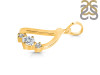 Cubic Zirconia Alphabet D Pendant CUZ-RDA-56.