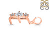 Cubic Zirconia Alphabet E Pendant CUZ-RDA-57.