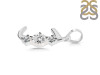 Cubic Zirconia Alphabet J Pendant CUZ-RDA-62.