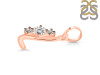 Cubic Zirconia Alphabet L Pendant CUZ-RDA-64.