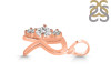 Cubic Zirconia Alphabet R Pendant CUZ-RDA-70.