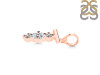 Cubic Zirconia Alphabet T Pendant CUZ-RDA-72.
