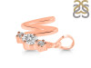 Cubic Zirconia Alphabet W Pendant CUZ-RDA-75.