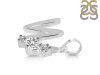 Cubic Zirconia Alphabet W Pendant CUZ-RDA-75.
