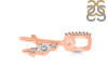 Cubic Zirconia Alphabet A Pendant CUZ-RDA-79.