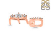 Cubic Zirconia Alphabet E Pendant CUZ-RDA-83.