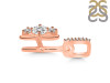Cubic Zirconia Alphabet H Pendant CUZ-RDA-86.