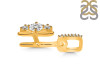 Cubic Zirconia Alphabet H Pendant CUZ-RDA-86.