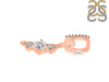 Cubic Zirconia Alphabet I Pendant CUZ-RDA-87.
