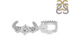 Cubic Zirconia Alphabet J Pendant CUZ-RDA-88.