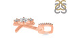 Cubic Zirconia Alphabet K Pendant CUZ-RDA-89.