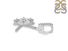 Cubic Zirconia Alphabet K Pendant CUZ-RDA-89.