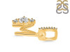 Cubic Zirconia Alphabet M Pendant CUZ-RDA-91.