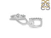 Cubic Zirconia Alphabet P Pendant CUZ-RDA-94.