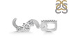 Cubic Zirconia Alphabet S Pendant CUZ-RDA-97.