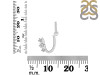 Cubic Zirconia Alphabet U Pendant CUZ-RDA-99.