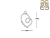 Cubic Zirconia Heart Necklace CUZ-RDN-51.