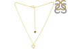 Cubic Zirconia Heart Necklace CUZ-RDN-56.