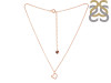 Cubic Zirconia Heart Necklace CUZ-RDN-82.